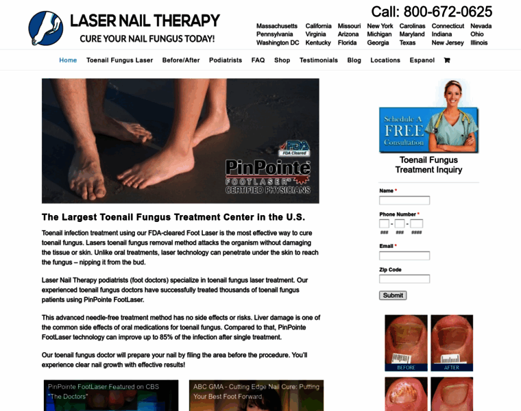 Admin.lasernailtherapy.com thumbnail