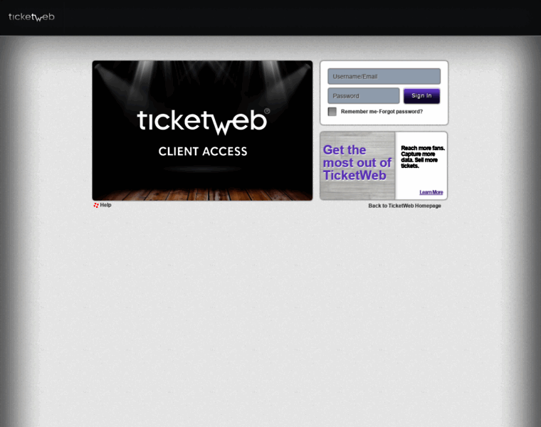 Admin.ticketweb.com thumbnail