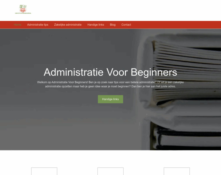 Administratievoorbeginners.nl thumbnail