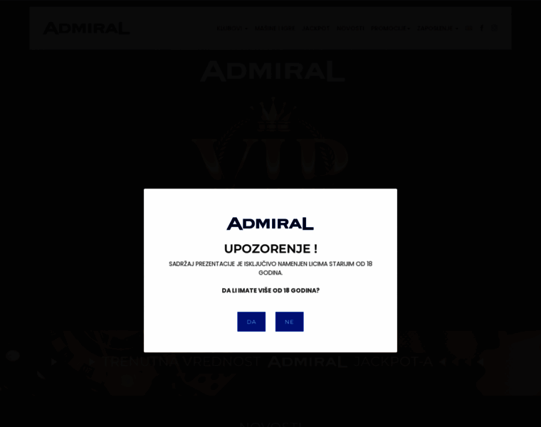 Admiralclub.rs thumbnail
