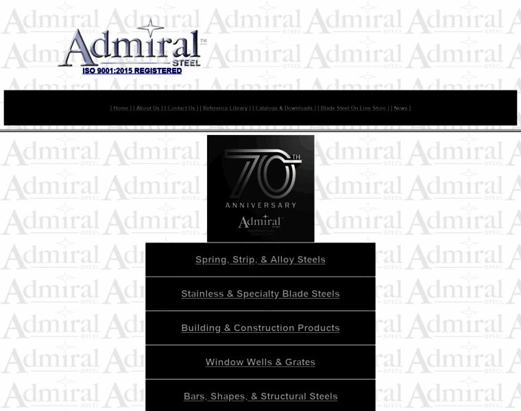 Admiralsteel.com thumbnail