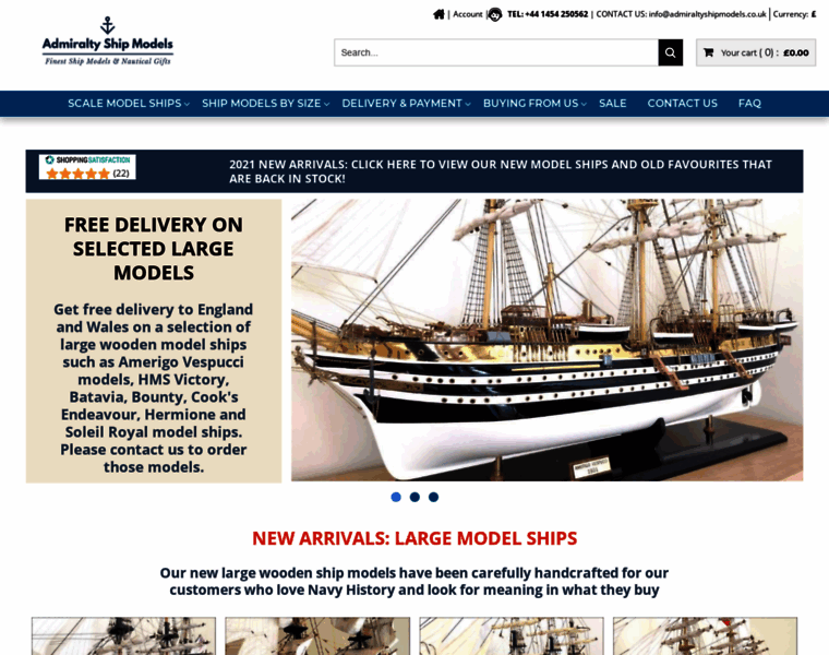 Admiraltyshipmodels.co.uk thumbnail