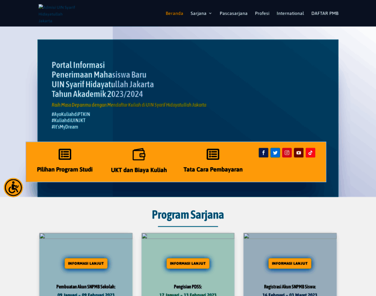Admisi.uinjkt.ac.id thumbnail