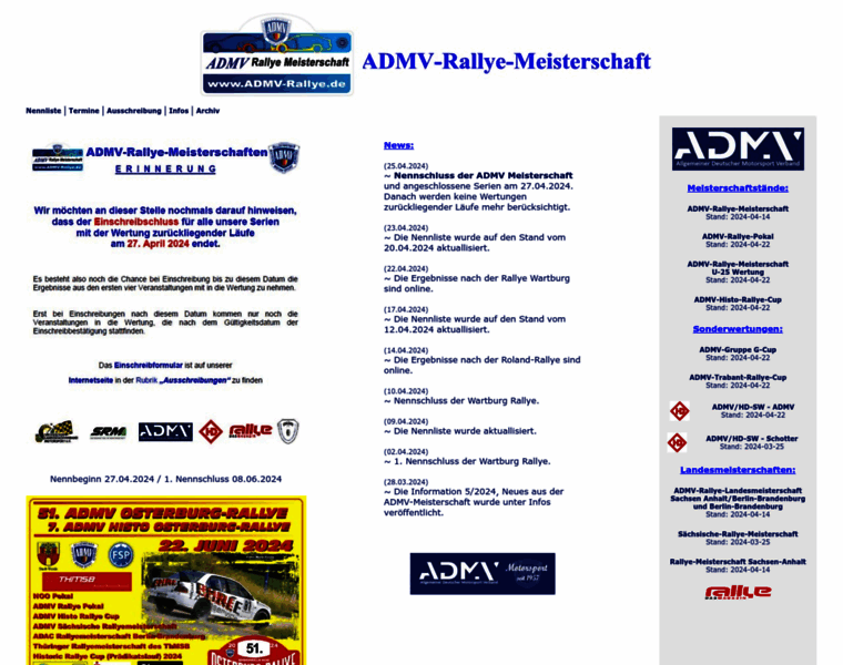 Admv-rallye.de thumbnail