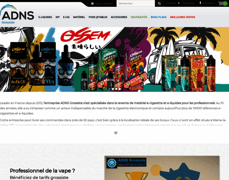 Adns-grossiste.fr thumbnail