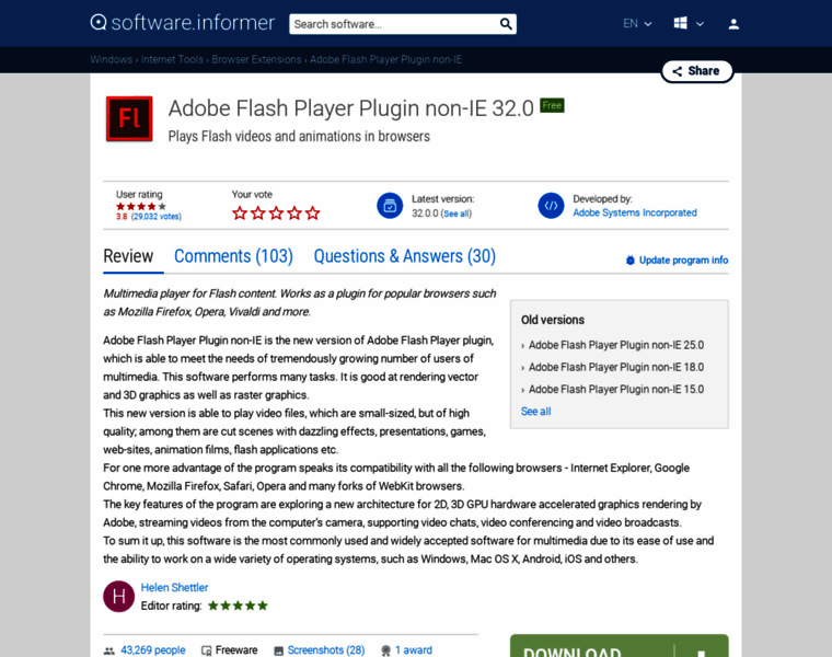 Adobe-flash-player-plugin97.software.informer.com thumbnail