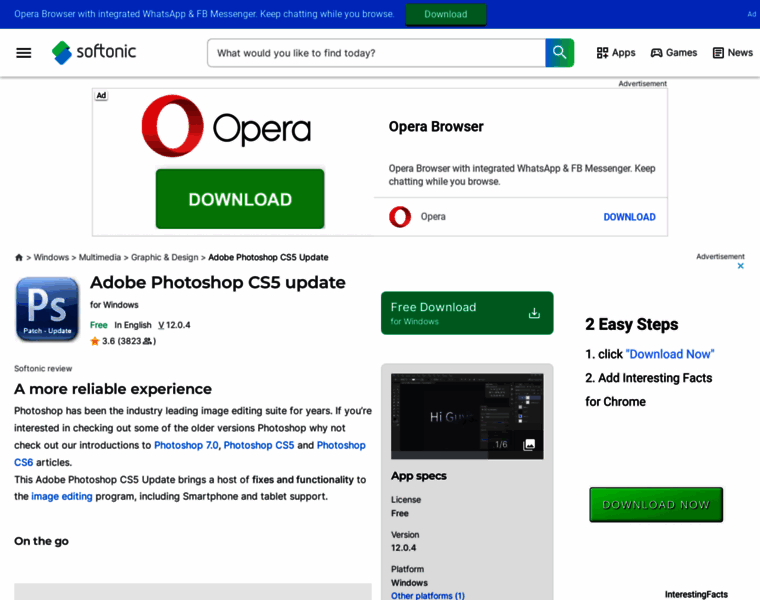 Adobe-photoshop-cs5-update.en.softonic.com thumbnail