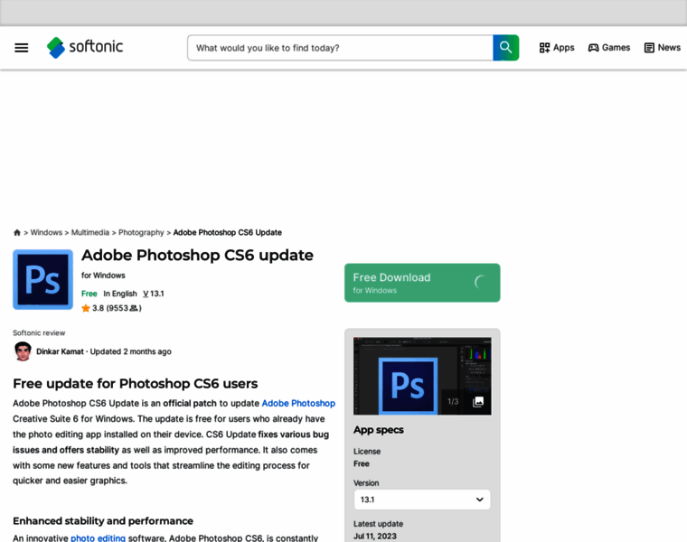 Adobe-photoshop-cs6-update.en.softonic.com thumbnail