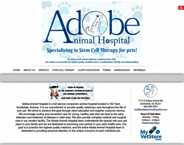 Adobeanimalhospital.com thumbnail