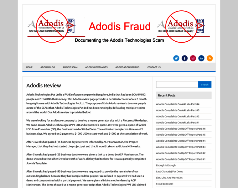 Adodisfraud.com thumbnail