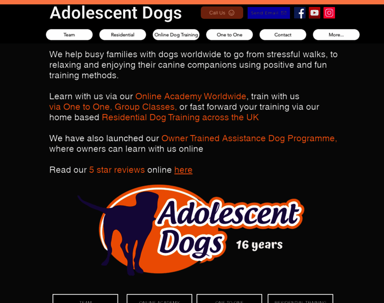 Adolescentdogs.com thumbnail