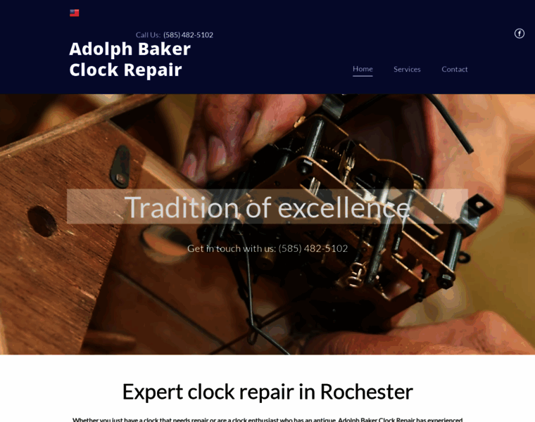 Adolphbakerclockrepair.com thumbnail