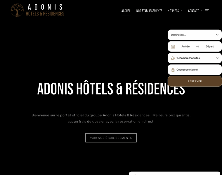Adonis-hotels-residences.com thumbnail