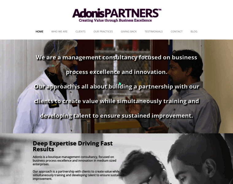 Adonispartners.com thumbnail