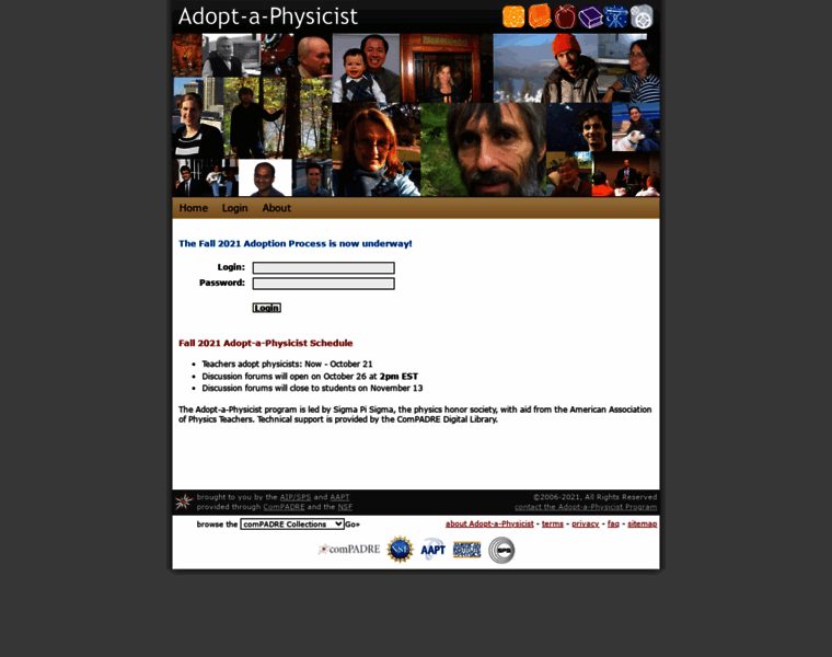 Adoptaphysicist.org thumbnail Adoptaphysicist.org thumbnail