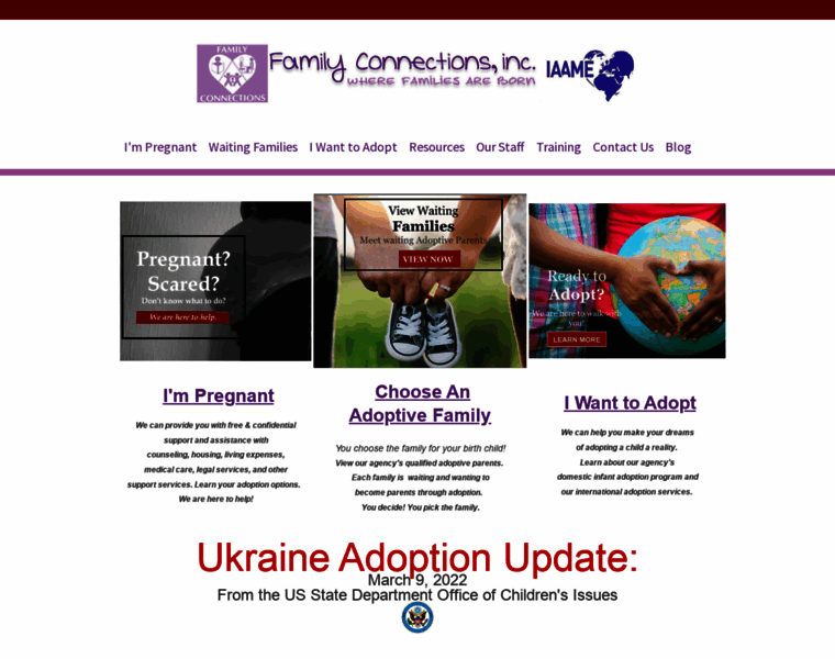 Adoptfamilyconnections.org thumbnail