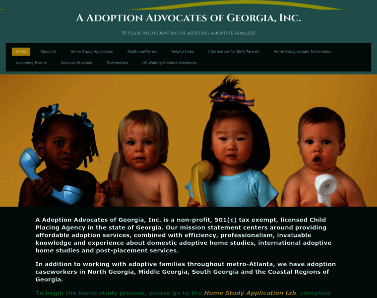Adoptionadvocatesofga.org thumbnail