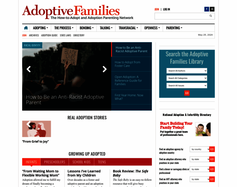Adoptivefamilies.com thumbnail