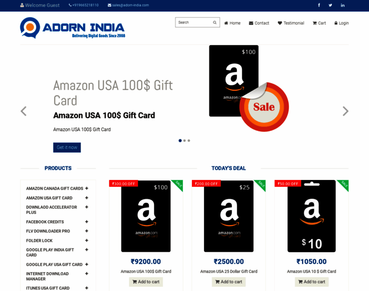 Adorn-india.com thumbnail