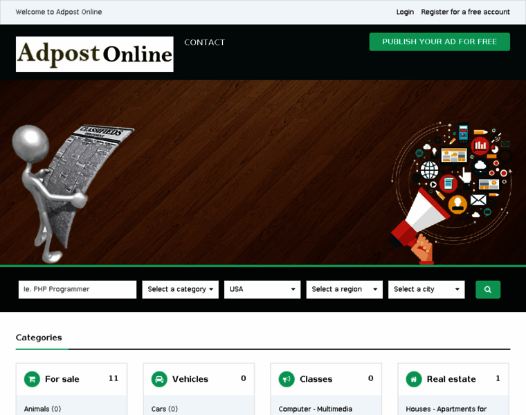 Adpostonline.in thumbnail