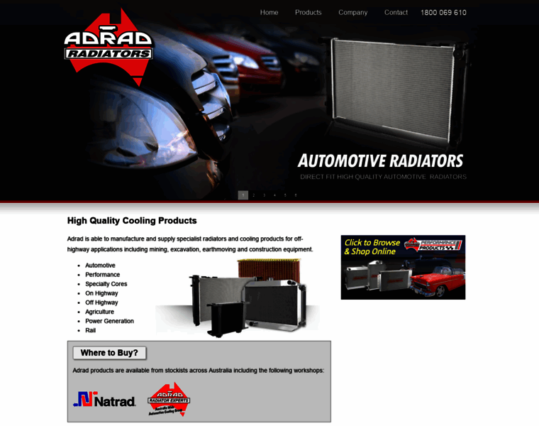 Adradradiators.com.au thumbnail