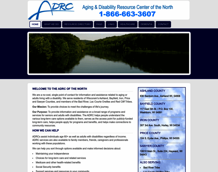 Adrc-n-wi.org thumbnail