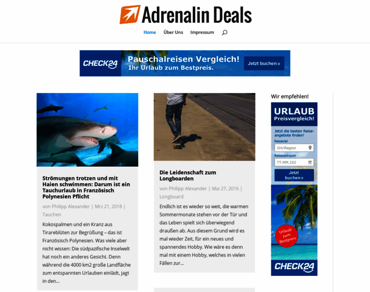 Adrenalin-deals.com thumbnail