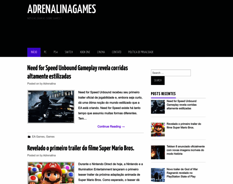 Adrenalinagames.com thumbnail