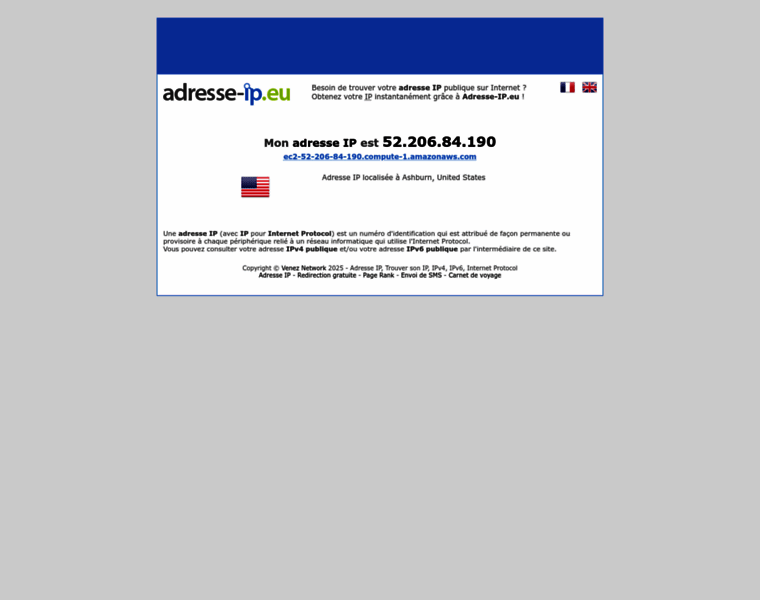 Adresse-ip.eu thumbnail
