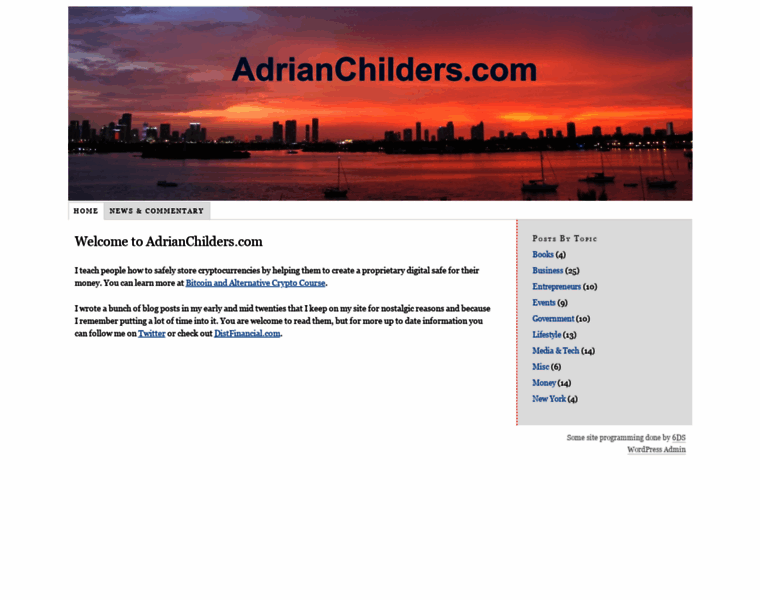 Adrianchilders.com thumbnail