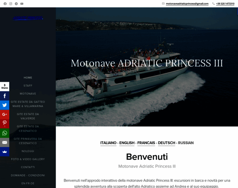 Adriaticprincess.webnode.it thumbnail
