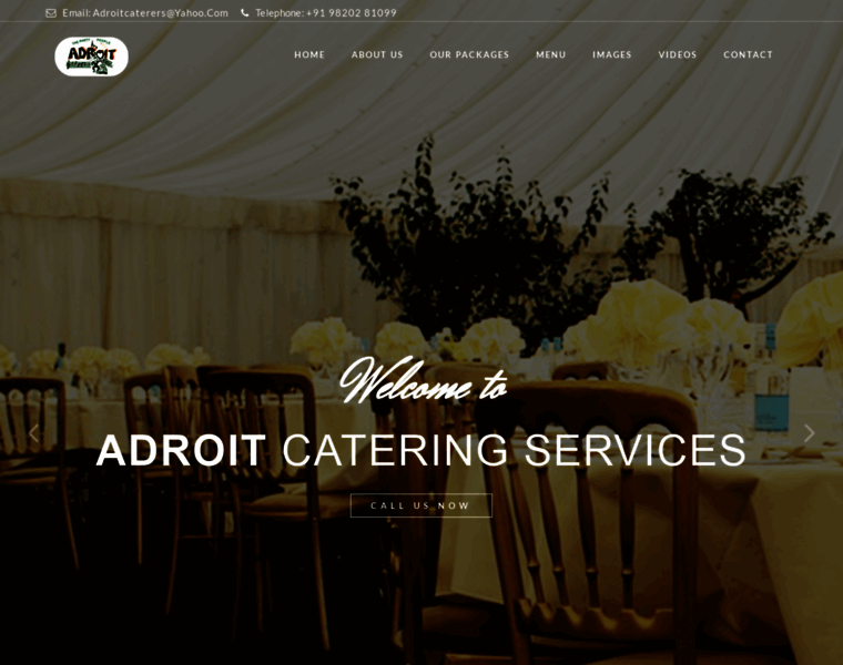 Adroitcaterers.in thumbnail