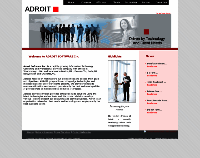 Adroitgroup.com thumbnail