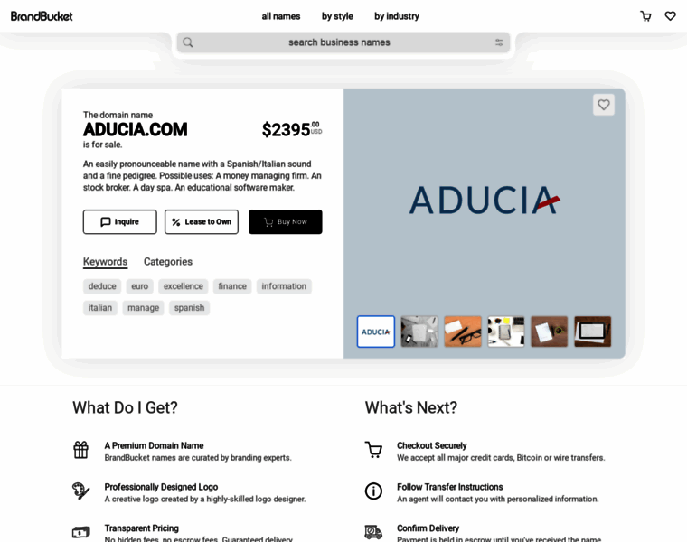 Aducia.com thumbnail