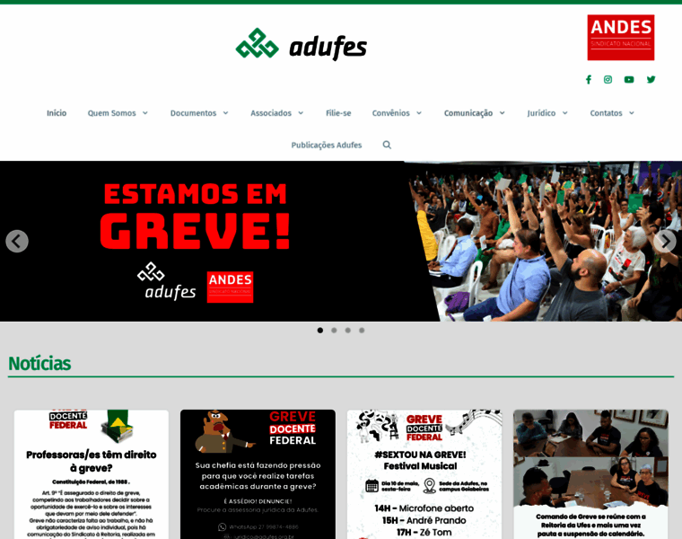 Adufes.org.br thumbnail