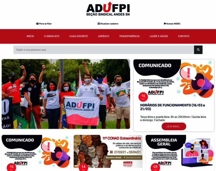 Adufpi.org.br thumbnail