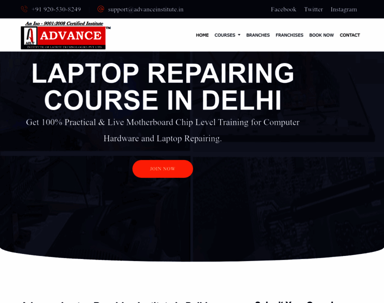 Advance-mobile-repairing-institute.in thumbnail