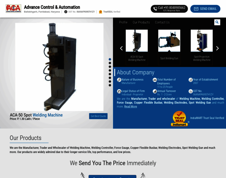 Advancecontrol.in thumbnail
