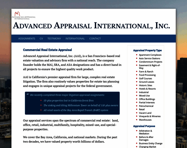 Advanced-appraisal.com thumbnail