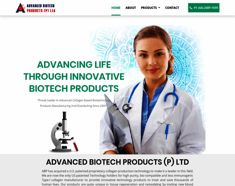 Advanced-biotech.com thumbnail