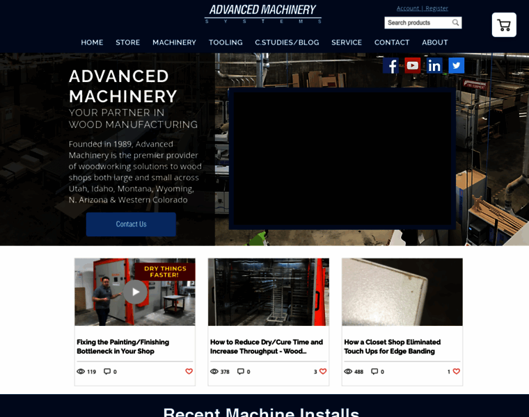 Advanced-machinery.com thumbnail