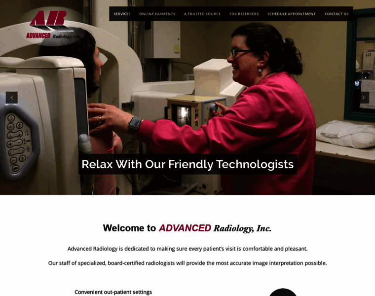 Advanced-radiology.com thumbnail