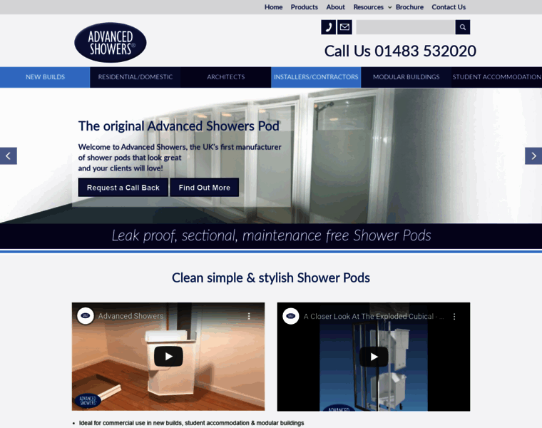 Advanced-showers.com thumbnail