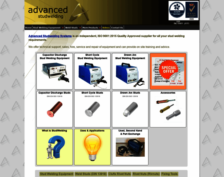 Advanced-studwelding.co.uk thumbnail