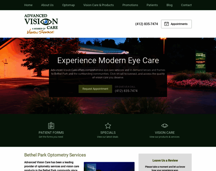 Advanced-vision-care.com thumbnail