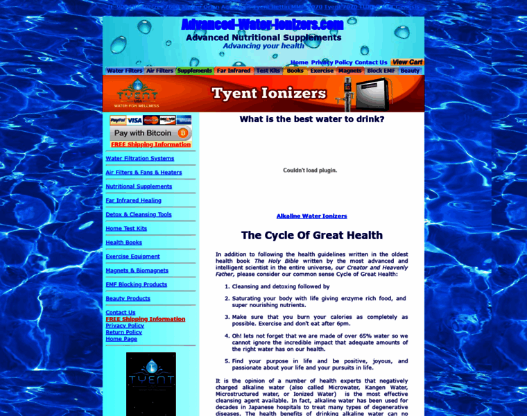 Advanced-water-ionizers.com thumbnail