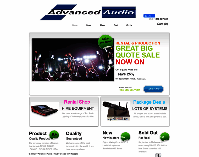 Advancedaudio.com.au thumbnail