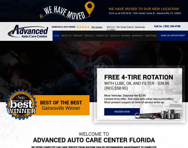 Advancedautocarecenter.com thumbnail