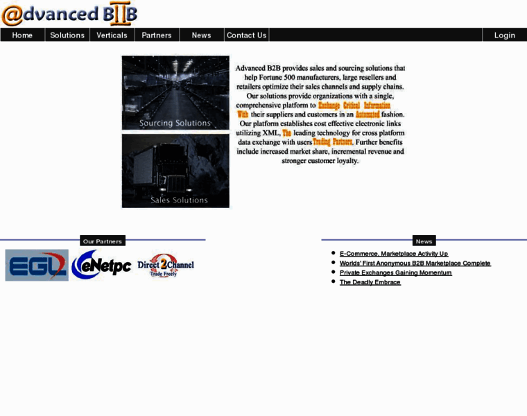 Advancedb2b.com thumbnail