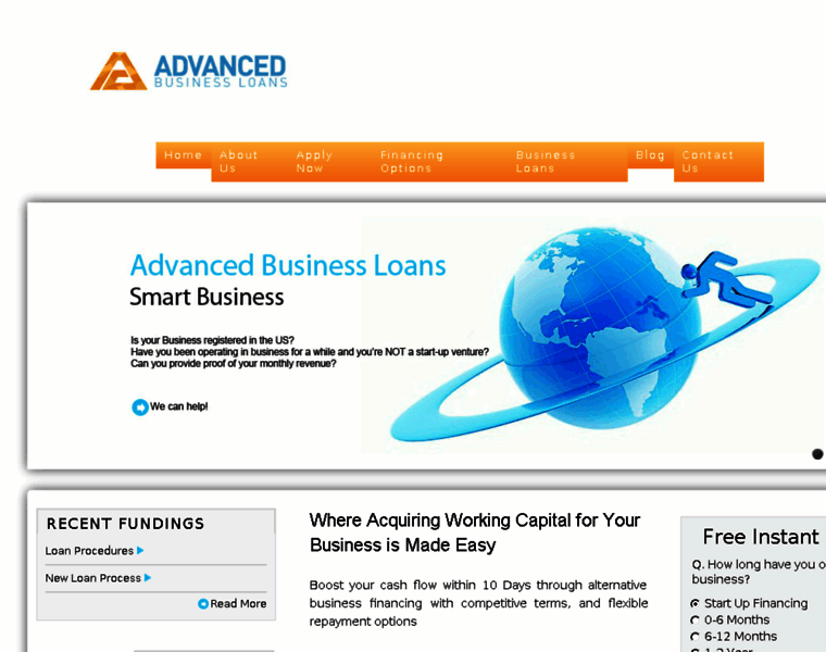 Advancedbusinessloans.com thumbnail